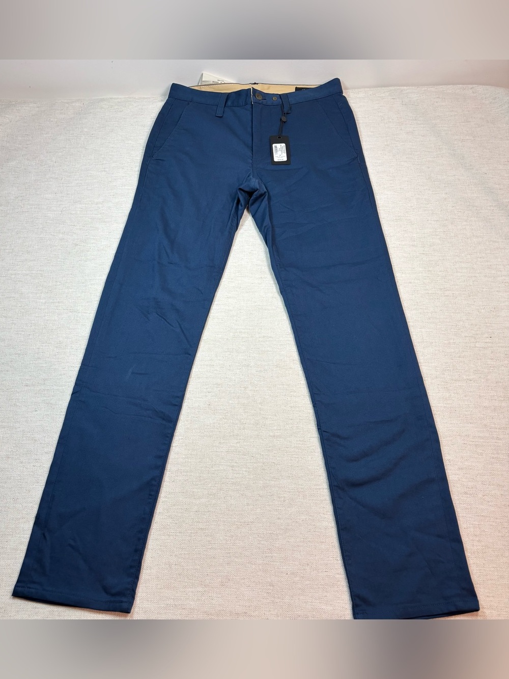 rag & bone Men's size 28 Insignia Blue Chino pants brushed back fit 2